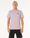 The Rip Curl Mens Surf Paradise F&B T-Shirt in Smokey Grape
