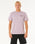 The Rip Curl Mens Surf Paradise F&B T-Shirt in Smokey Grape