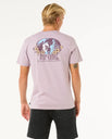 The Rip Curl Mens Surf Paradise F&B T-Shirt in Smokey Grape