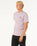 The Rip Curl Mens Surf Paradise F&B T-Shirt in Smokey Grape