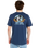 Surf Paradise F & B T-Shirt in Washed Navy