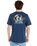 Surf Paradise F & B T-Shirt in Washed Navy