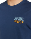 Surf Paradise F & B T-Shirt in Washed Navy