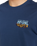Surf Paradise F & B T-Shirt in Washed Navy
