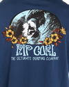 Surf Paradise F & B T-Shirt in Washed Navy
