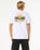The Rip Curl Mens Dazed T-Shirt in White