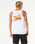 The Rip Curl Mens Surf Revival Peaking Vest in White