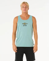 The Rip Curl Mens Raw Energy Sloth Vest in Blue Lagoon