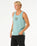 The Rip Curl Mens Raw Energy Sloth Vest in Blue Lagoon