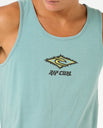 The Rip Curl Mens Raw Energy Sloth Vest in Blue Lagoon