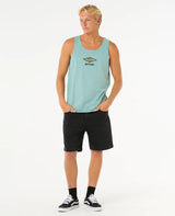 The Rip Curl Mens Raw Energy Sloth Vest in Blue Lagoon