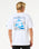 The Rip Curl Mens Rip Curl Pro 25 Event T-Shirt in White
