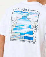 The Rip Curl Mens Rip Curl Pro 25 Event T-Shirt in White