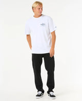 The Rip Curl Mens Rip Curl Pro 25 Event T-Shirt in White