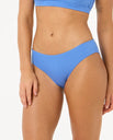 The Rip Curl Womens Premium Surf Full Coverage Bikini Bottoms in Ocean