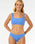 The Rip Curl Womens Premium Surf Full Coverage Bikini Bottoms in Ocean
