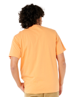 Cody Welsh Palms T-Shirt in Mandarin Zest