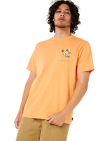 Cody Welsh Palms T-Shirt in Mandarin Zest