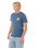 The Rip Curl Mens Wettie Icon T-Shirt in Light Navy