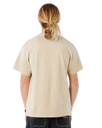 Medina Distressed T-Shirt in Khaki Sand