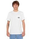 Sportline Badge T-Shirt in Bone