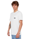 Sportline Badge T-Shirt in Bone