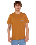 Sportline Badge T-Shirt in Bronze