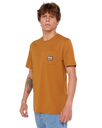 Sportline Badge T-Shirt in Bronze