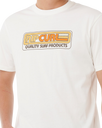 The Rip Curl Mens Surf Revival Station T-Shirt in Bone