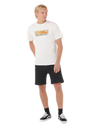 The Rip Curl Mens Surf Revival Station T-Shirt in Bone