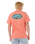 Raw Energy DE Oval T-Shirt in Rose Sky