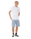 The Rip Curl Mens Staple T-Shirt in White