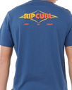 The Rip Curl Mens Surf Revival Decal T-Shirt in Light Navy