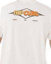 The Rip Curl Mens Surf Revival Decal T-Shirt in Bone