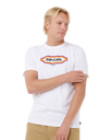 The Rip Curl Mens Sunset T-Shirt in White