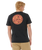 The Rip Curl Mens Drifter T-Shirt in Black