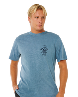 Search Icon T-Shirt in Bluefin