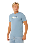 Yo Mumma T-Shirt in Faded Denim