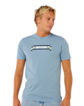 Yo Mumma T-Shirt in Faded Denim