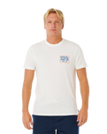Pacific Rinse Sunrise T-Shirt in Bone