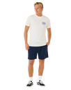 Pacific Rinse Sunrise T-Shirt in Bone