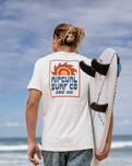 Pacific Rinse Sunrise T-Shirt in Bone