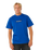 The Rip Curl Mens Inner Visions Blast Over T-Shirt in Electric Cobalt