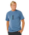 The Rip Curl Mens Search Sundial T-Shirt in Bluefin