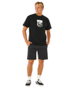 The Rip Curl Mens Search Rig T-Shirt in Black