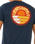 Pacific Rinse Stacked T-Shirt in Dark Navy