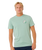 The Rip Curl Mens Pacific Rinse Stacked T-Shirt in Aloe