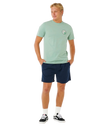 The Rip Curl Mens Pacific Rinse Stacked T-Shirt in Aloe