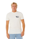 The Rip Curl Mens Keep On Trucking T-Shirt in Bone