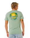 The Rip Curl Mens Keep On Trucking T-Shirt in Aloe